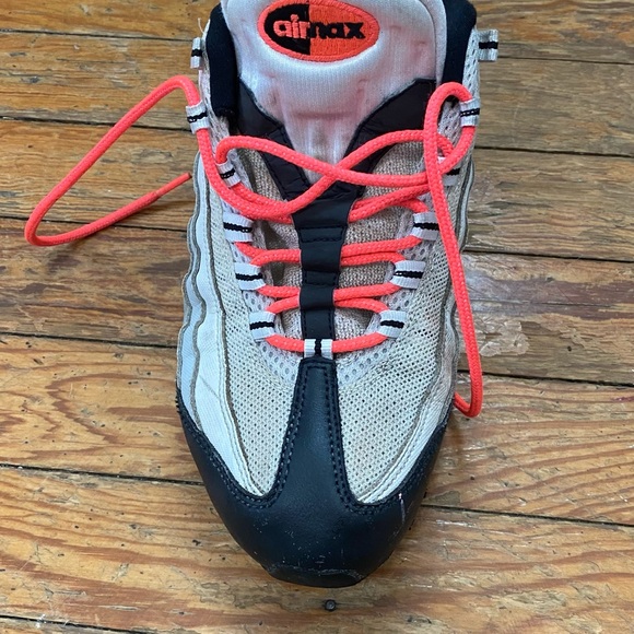 Nike air max 95 withe/ hot lava/black/granite - Picture 10 of 10